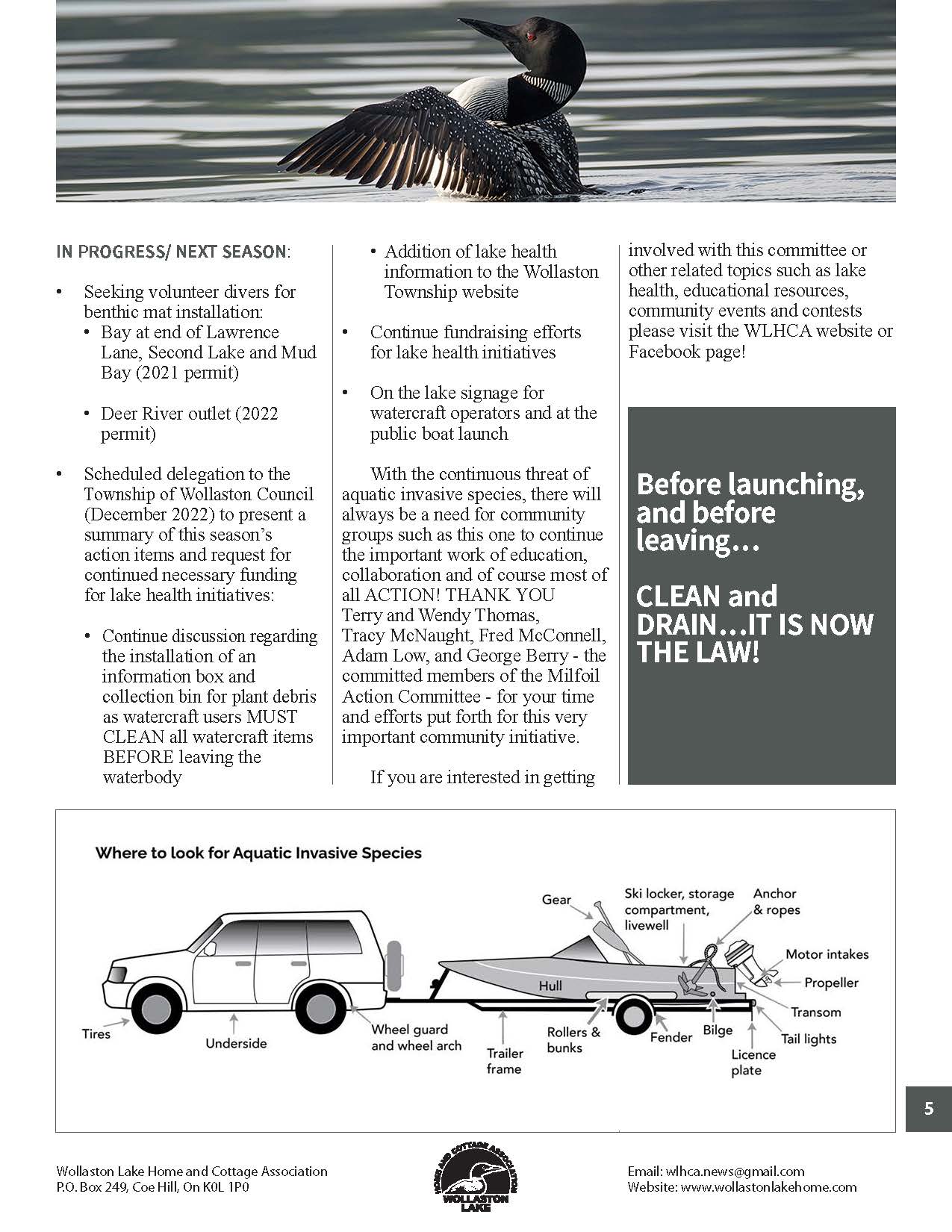 Wollaston Lake Home & Cottage Association